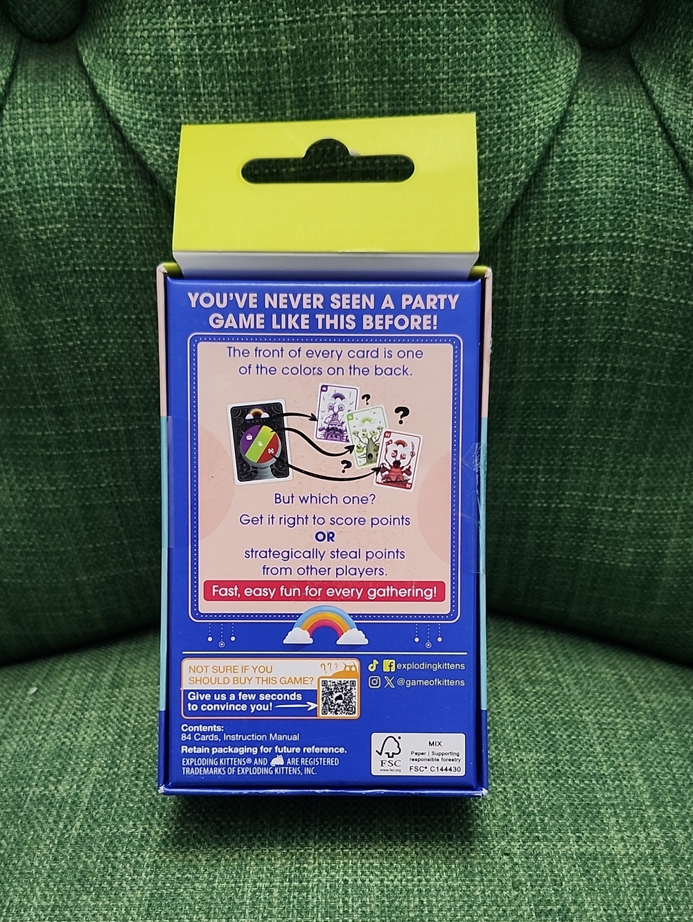 Mantis Card Game - Blue / Pink - Picture 2 of 5